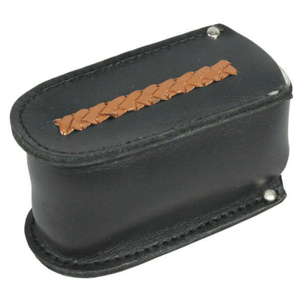 Chris Christensen Oblong Brush Cover - leather cover, brush case.