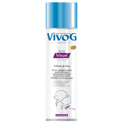Vivog Vison Spray - fur conditioner with mink oil, in spray form.