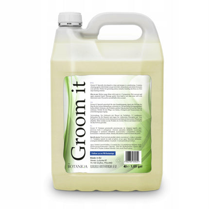 Botaniqa Groom It Shampoo - professional dog shampoo for the initial, essential wash.