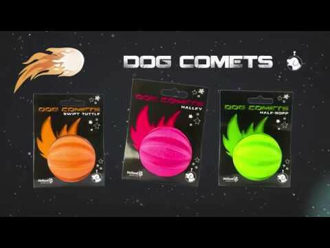 Dog Comets Halley (6cm) - vanilla, rubber ball for dogs.