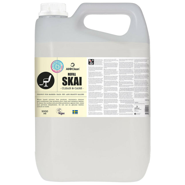 All1Clean Skai Clean & Care Spray - anti-static cleaning, care, and protection spray for synthetic materials.
