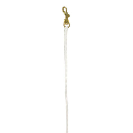 Show Tech Nylon Lead With Gold Hook 0.5x84cm - professional dog lead with a gold clip.