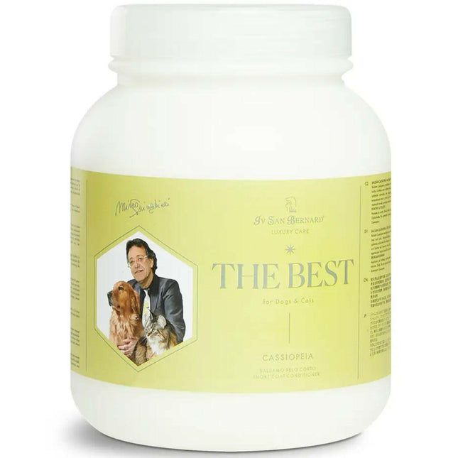 Iv San Bernard The Best Cassiopeia Conditioner - conditioner for short-haired dogs and cats, with plant collagen - 2.45L.