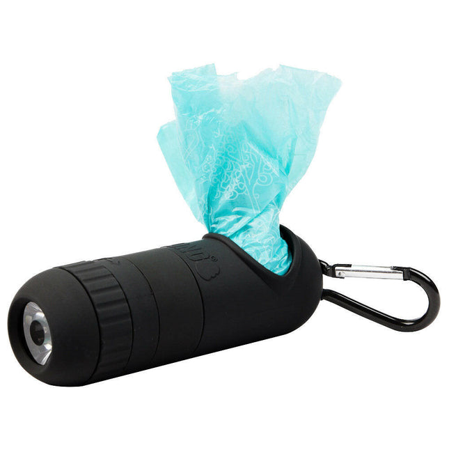 KONG HandiPOD Flashlight Dispenser - dog waste bag dispenser with built-in flashlight.