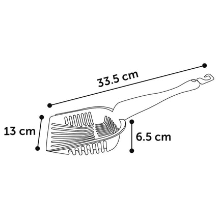 Flamingo Cat Litter Scoop - scoop for cleaning the litter box.