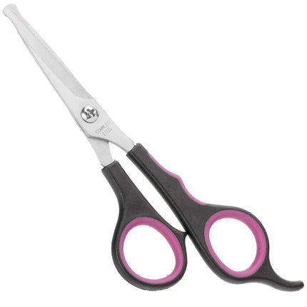 KW Smart Paw Scissors 5.5 - safe, straight scissors for trimming fur on paws.