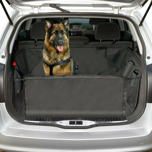 Flamingo Aiko - dog cover for the trunk, with bumper protection.