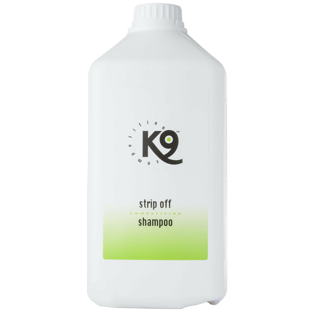 K9 Strip Off Shampoo - deep cleansing shampoo for dogs and cats, concentrate 1:10 - 2.7L.