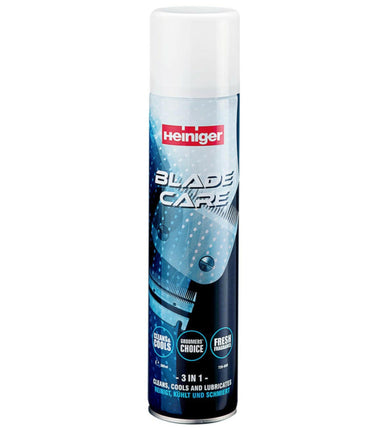 Heiniger Blade Care 3in1 - multipurpose spray for cleaning and maintaining blades.