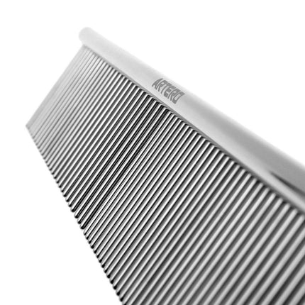 Artero Short Pin Comb - metal comb with a mixed tooth spacing of 50/50.
