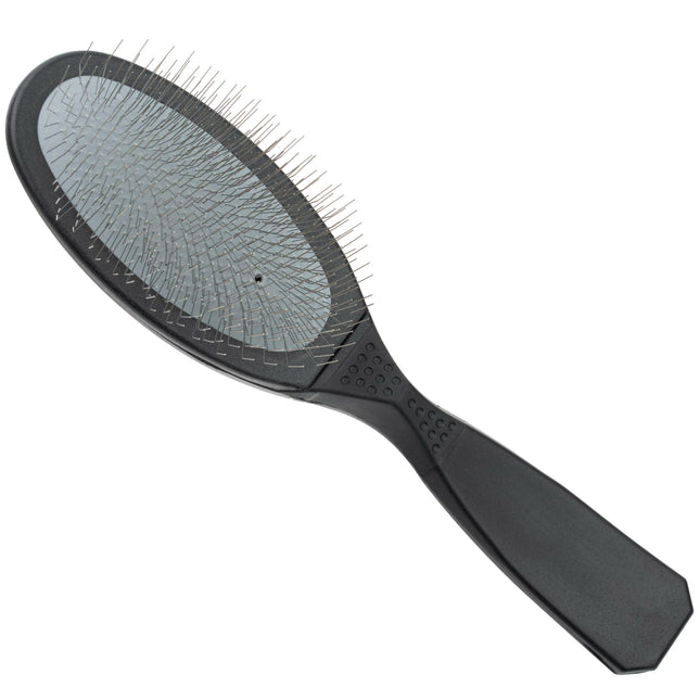 Show Tech Ultra - Pro Side Soft Slicker Brush - soft poodle brush with a comfortable handle, 22 mm metal pins.