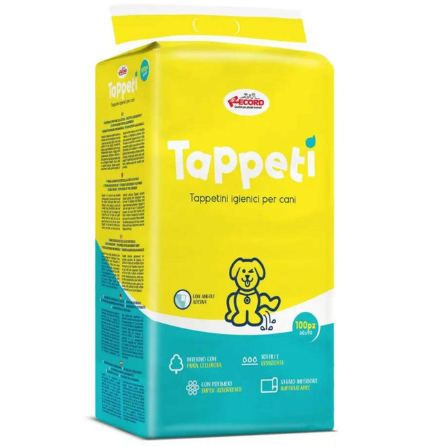 Record Mats - absorbent pads for house training, for older and sick dogs - 100 pcs.