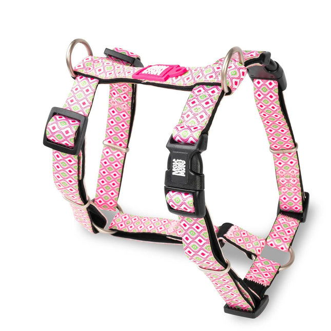 Max&Molly H - Retro Harness - colorful harness for dogs and puppies, adjustable.