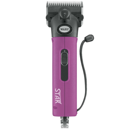 Wahl Star Horse Pink Clipper 45W - high-quality, corded clipper for grooming horses and cattle, pink.