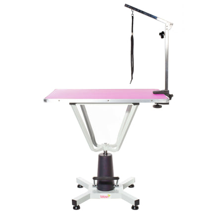 Blovi Mars - hydraulic grooming table with a rotating top.