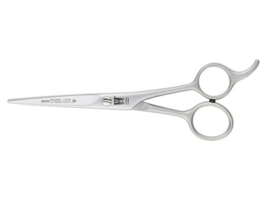 White Line - straight scissors with a fixed hook.