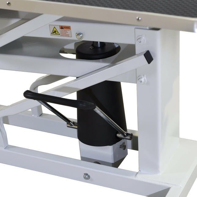 Blovi Venus - hydraulic lift grooming table, top.