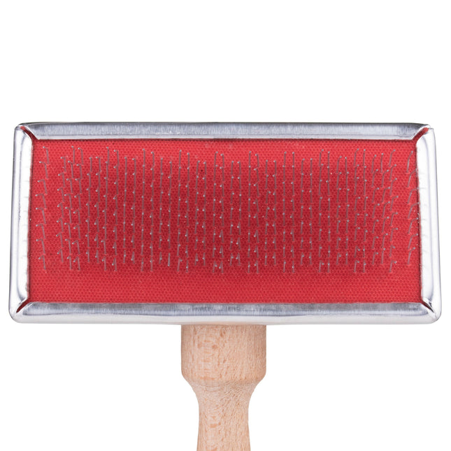 Lawrence Slicker Brush - small wire brush for dogs.