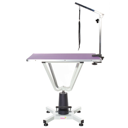 Blovi Mars - hydraulic grooming table with a rotating top.