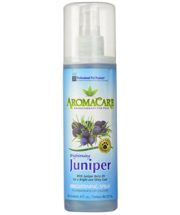 PPP AromaCare Juniper Brightening Spray - brightening and refreshing conditioner for dogs.