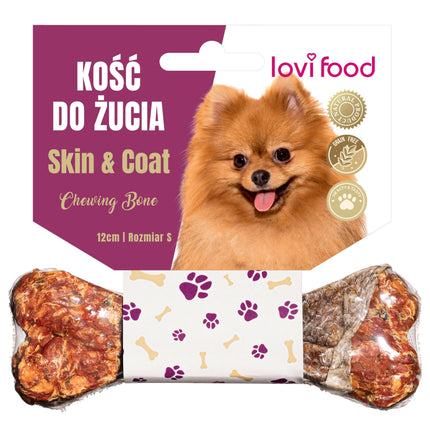 Lovi Food Skin & Coat Chew - Chew Bone for Dogs, for Skin and Coat.