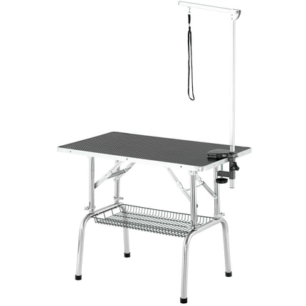 Sturdy Grooming Table Blovi 95x55cm - with Height Adjustment Range.