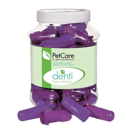 Groom Professional Finger Toothbrush 1 piece - soft toothbrush for dogs, finger-mounted.