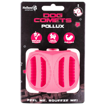 Dog Comets Pollux (5.5cm) - rubber treat toy for dogs, bouncing cube.