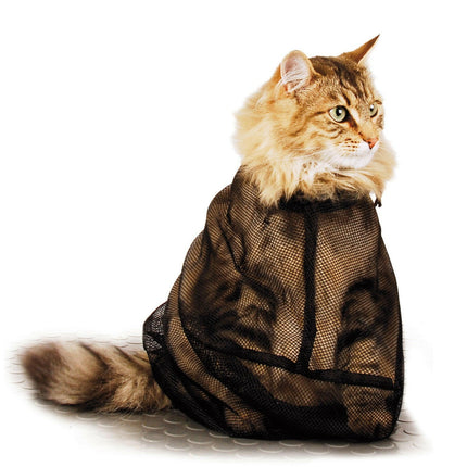 Show Tech Cat Bag - cat bathing mesh bag, bag.