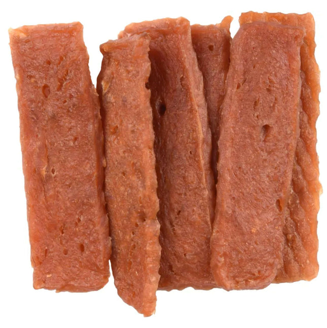 Flamingo Hapki Dried Rabbit Strips - dog treats, dried strips, rabbit and duck.