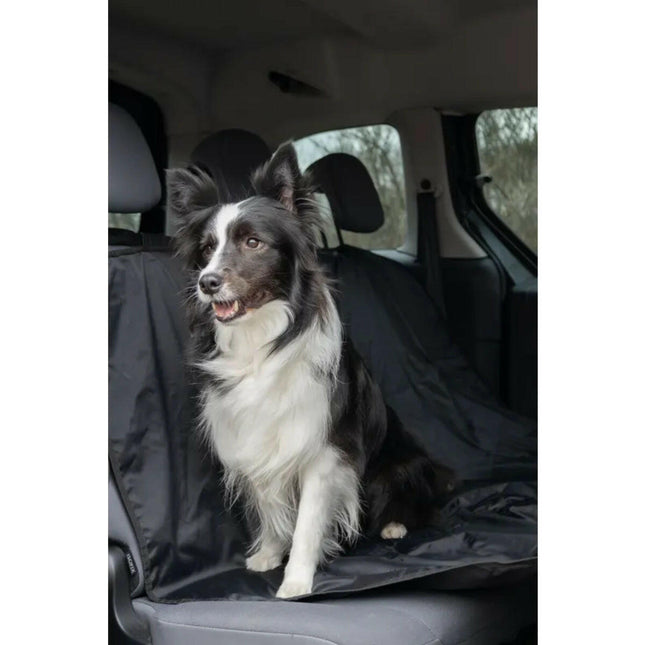 Flamingo Jort - split car seat cover for dogs.