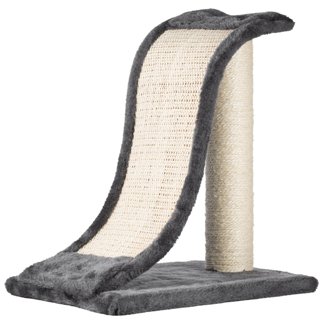 Cat&Rina Slide Cat Scratcher - scratching post for cats with scratching mat, height.