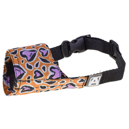 Artero Stamped Love Muzzle - dog muzzle with adjustable strap.