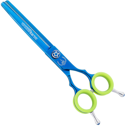 P&W Star Thinning - single-sided thinning shears, 48 teeth.