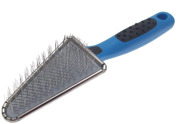 Groom Professional Triangle Soft Slicker - Triangle Poodle Brush.