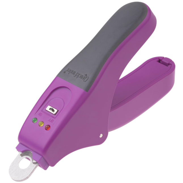 Miracle Care QuickFinder Trimmer - nail clipper for small dogs with a safety sensor to prevent cutting too short.