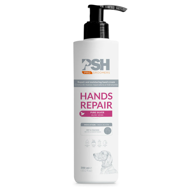 PSH Hands Repair Cream - moisturizing and antibacterial hand cream with silver.
