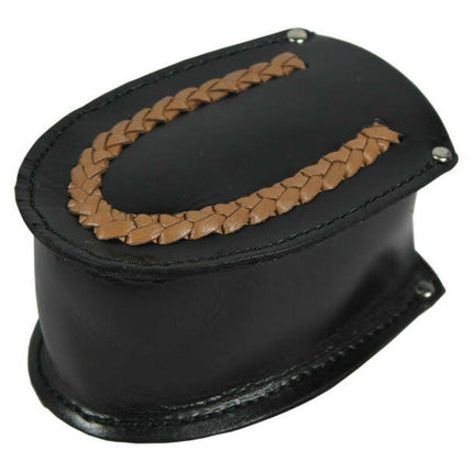 Chris Christensen Large Oval Brush Cover - leather case for the brush.