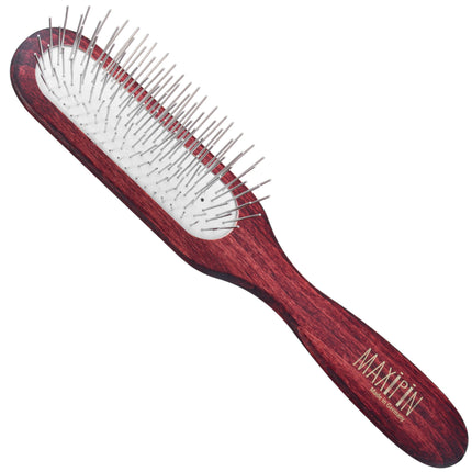 Maxi Pin - narrow, elongated brush for long-haired dogs, metal pins.
