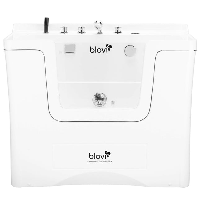 Blovi Professional Grooming SPA - ozone bath with Milky SPA Micro Bubble technology and hydromassage, white.