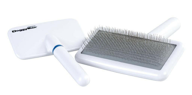 DoggyMan Medium Slicker Brush - Medium Poodle Brush.
