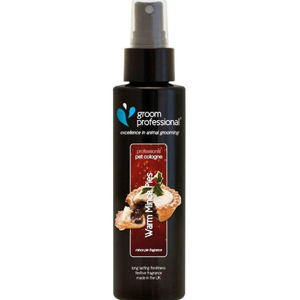 Groom Professional Warm Mince Pies Cologne - perfume with a festive scent of raisins, cinnamon, and a hint of brandy.