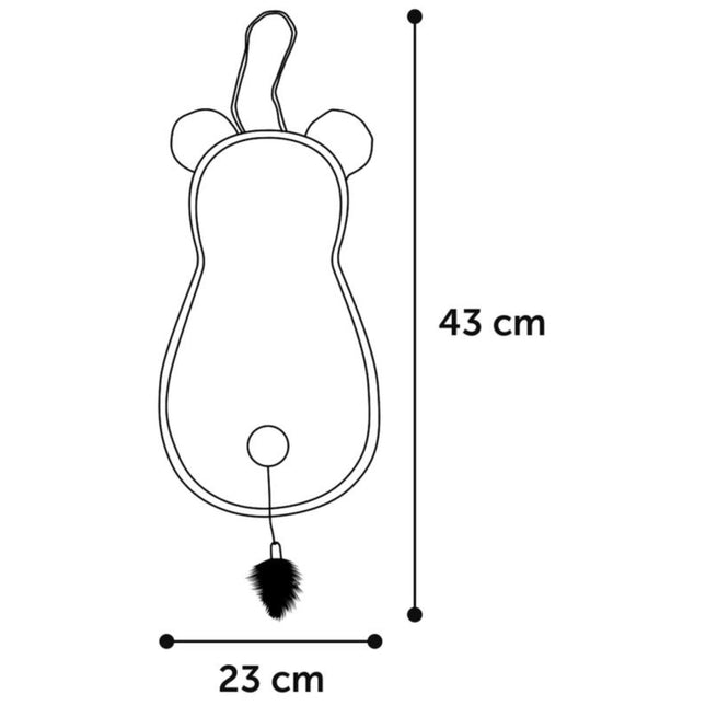 Flamingo Scratching Mat Vora - scratching mat for cats.