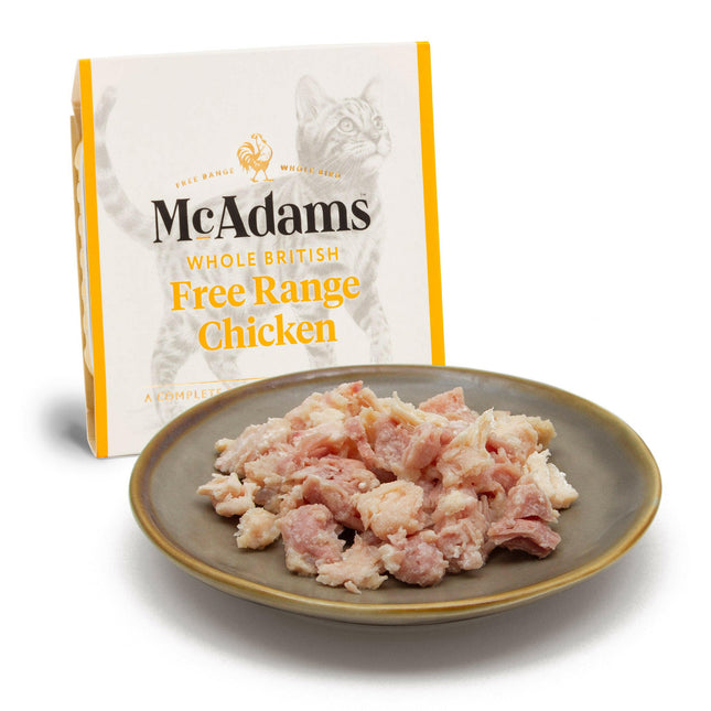 McAdams Free Range Chicken Cat - wet food for cats, free-range chicken.