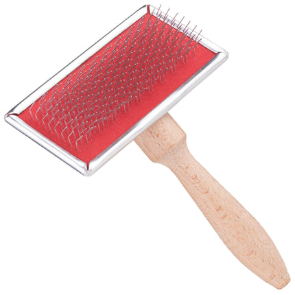 Lawrence Slicker Brush - small wire brush for dogs.