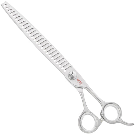Yento Ergo - professional single-sided thinning shears, 26 teeth.
