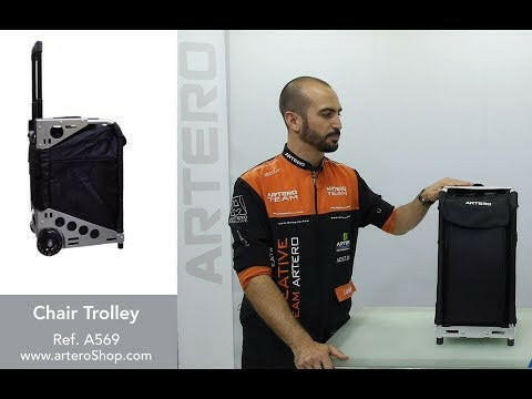 Artero Chair Trolley - 2-in-1 Rolling Bag and Chair.