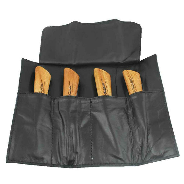 Chris Christensen Leather Stripping Knife Roll - leather case, trimmer pouch.
