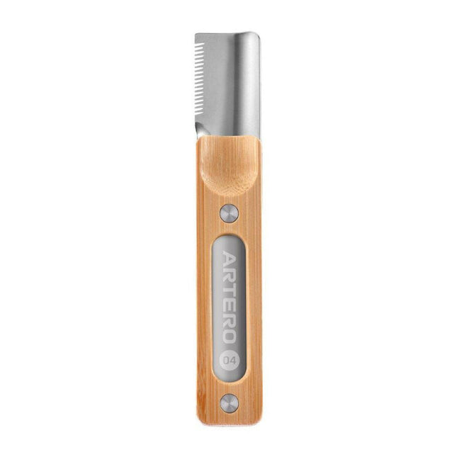 Artero Nature Stripping Knife - classic trimmer with bamboo handle.