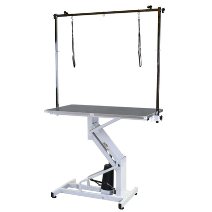 Blovi Venus - hydraulic lift grooming table, top.